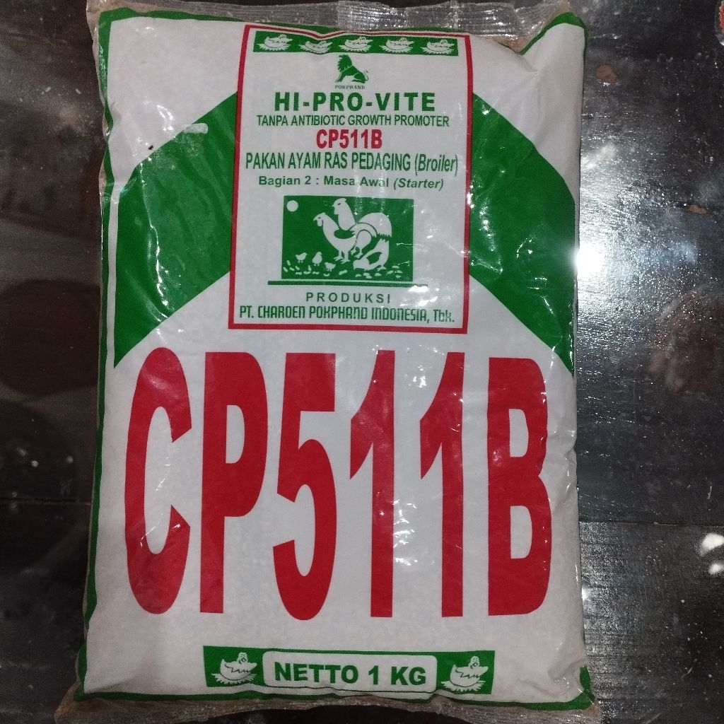 SENTRAT CP511B (1 KG) PAKAN AYAM HI-PRO-VITE