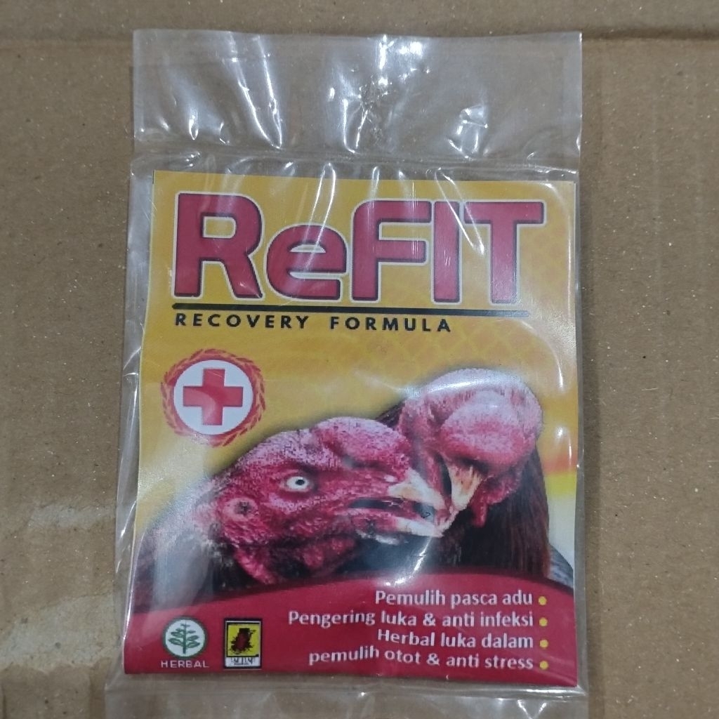 REFIT OBAT PEMULIHAN LUKA PADA AYAM ADUAN
