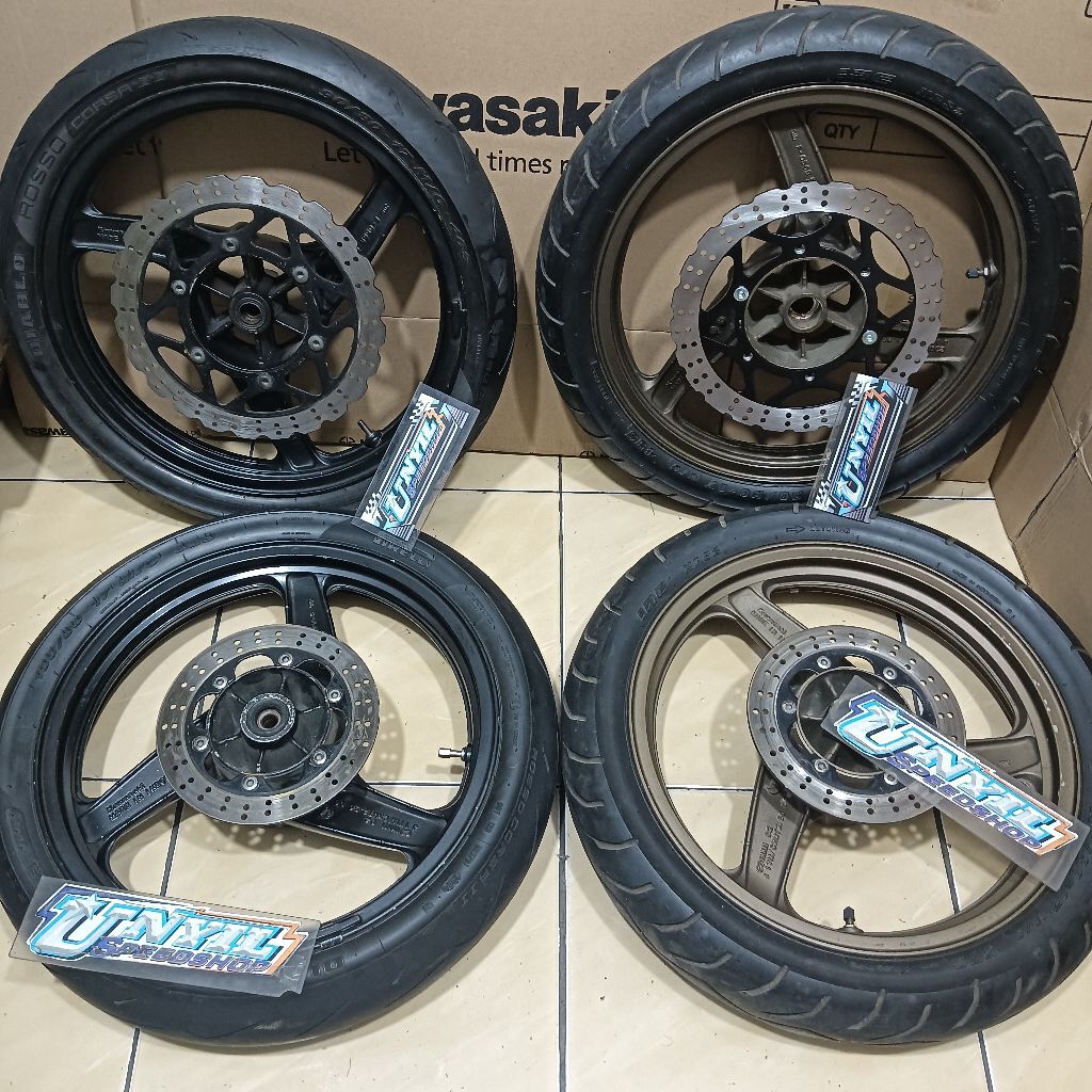 VELG NINJA RR 185 250 -17  PNP NINJA R RR SS ORIGINAL COPOTAN MOTOR