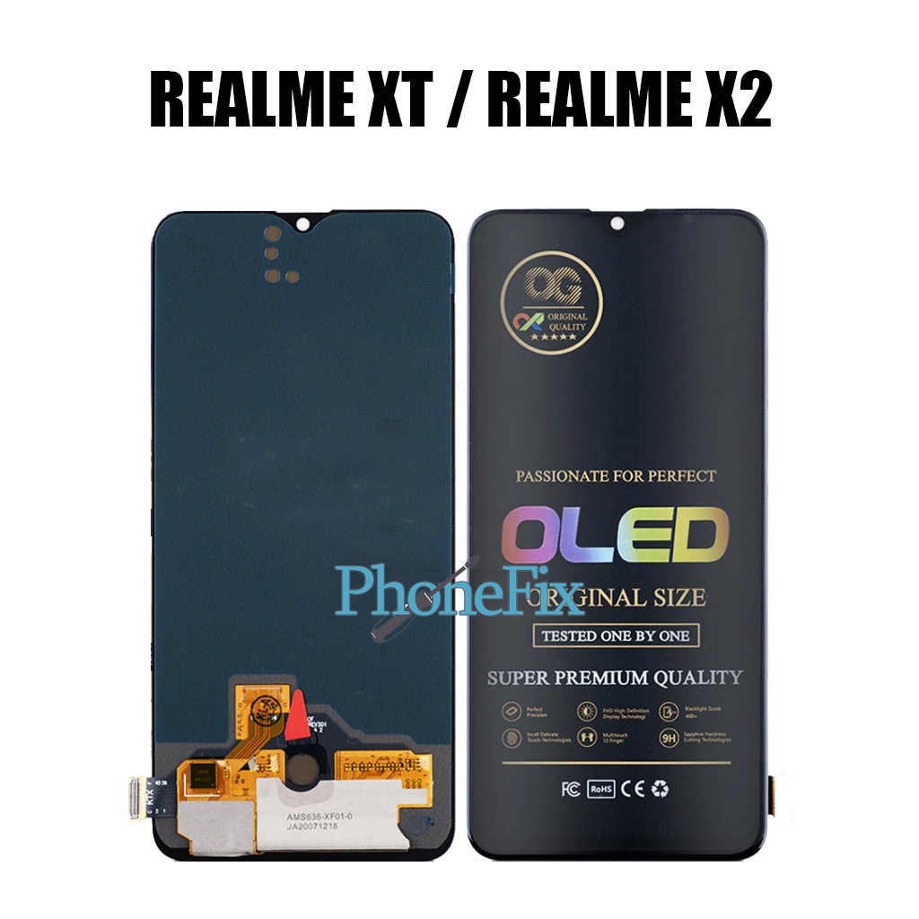 Lcd Touchscreen REALME XT / REALME X2 Original OG SUPER Lcd Fullset