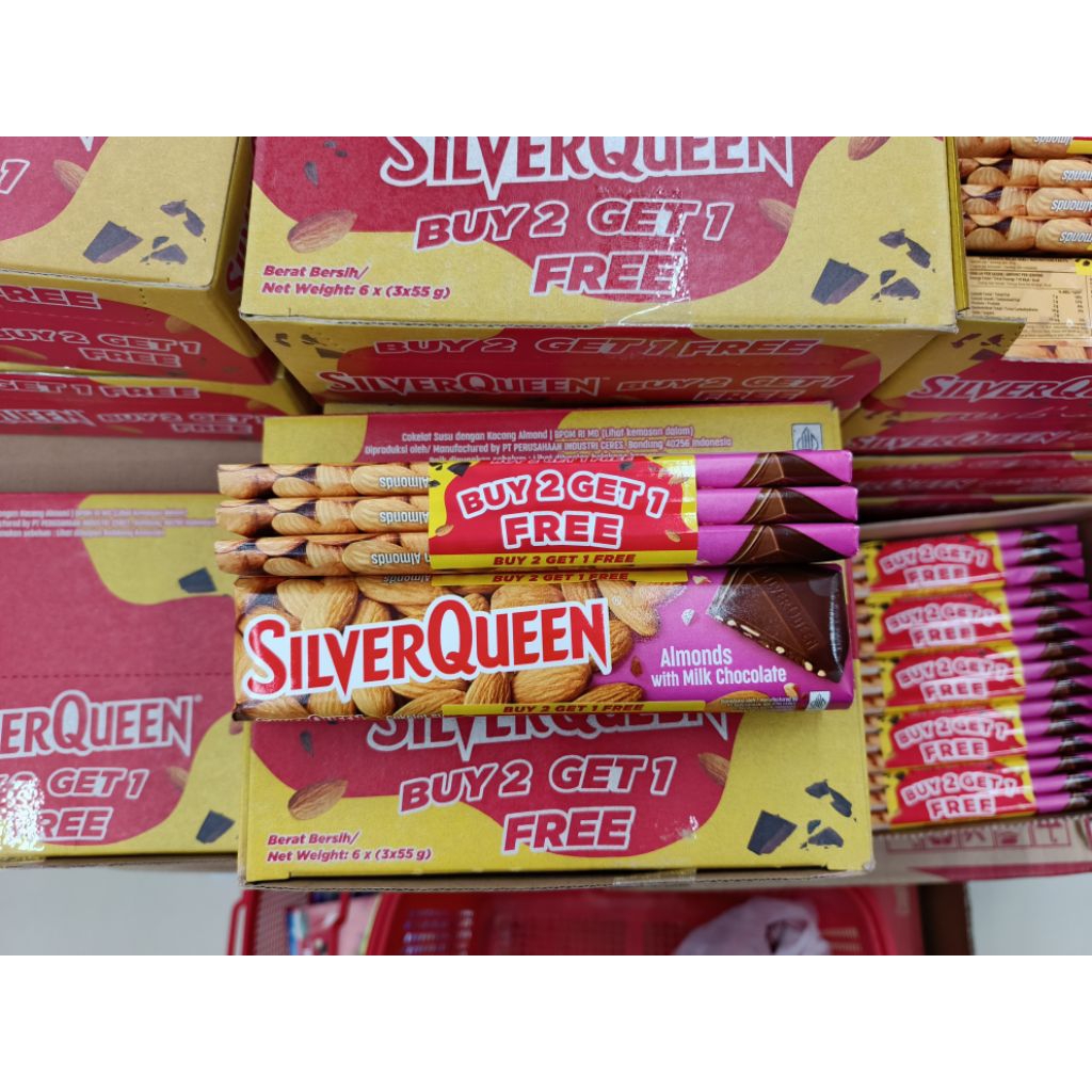 silverqueen almond buy 2 get 1 free
