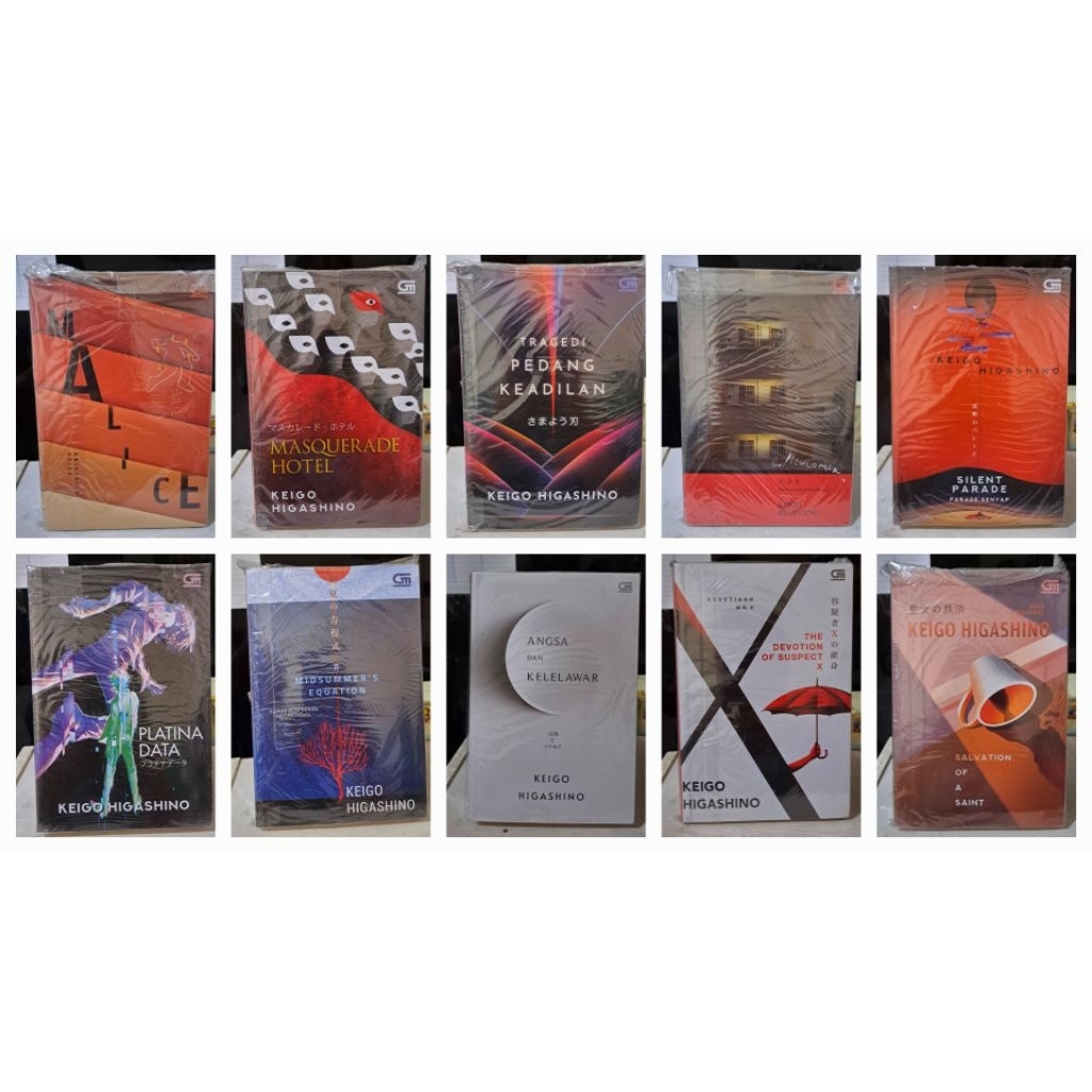 KEIGO HIGASHINO NOVEL NEW