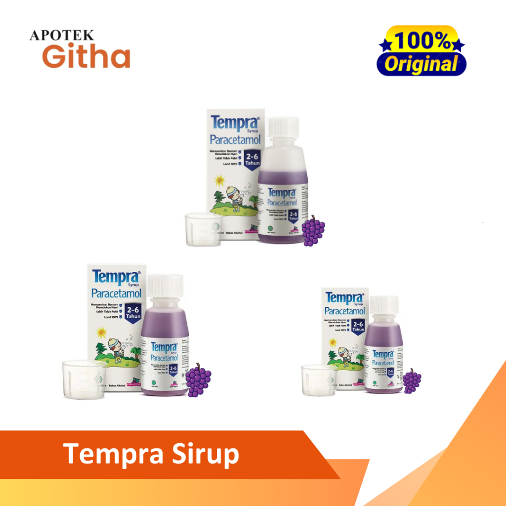 Tempra Sirup - Penurun Demam Anak