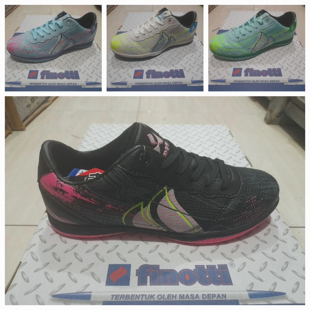 SEPATU FUTSAL ANAK FINOTTI ORIGINAL TERBARU # FINOTTI VINI-FS JR SIZE 34-37