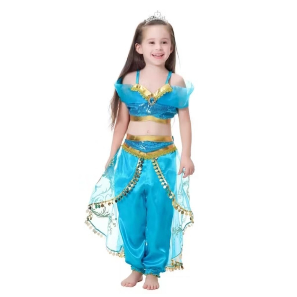 Costume Princess Jasmine / Princess Jasmine Costume / Kostum Princess Jasmine / Baju Princess Jasmin