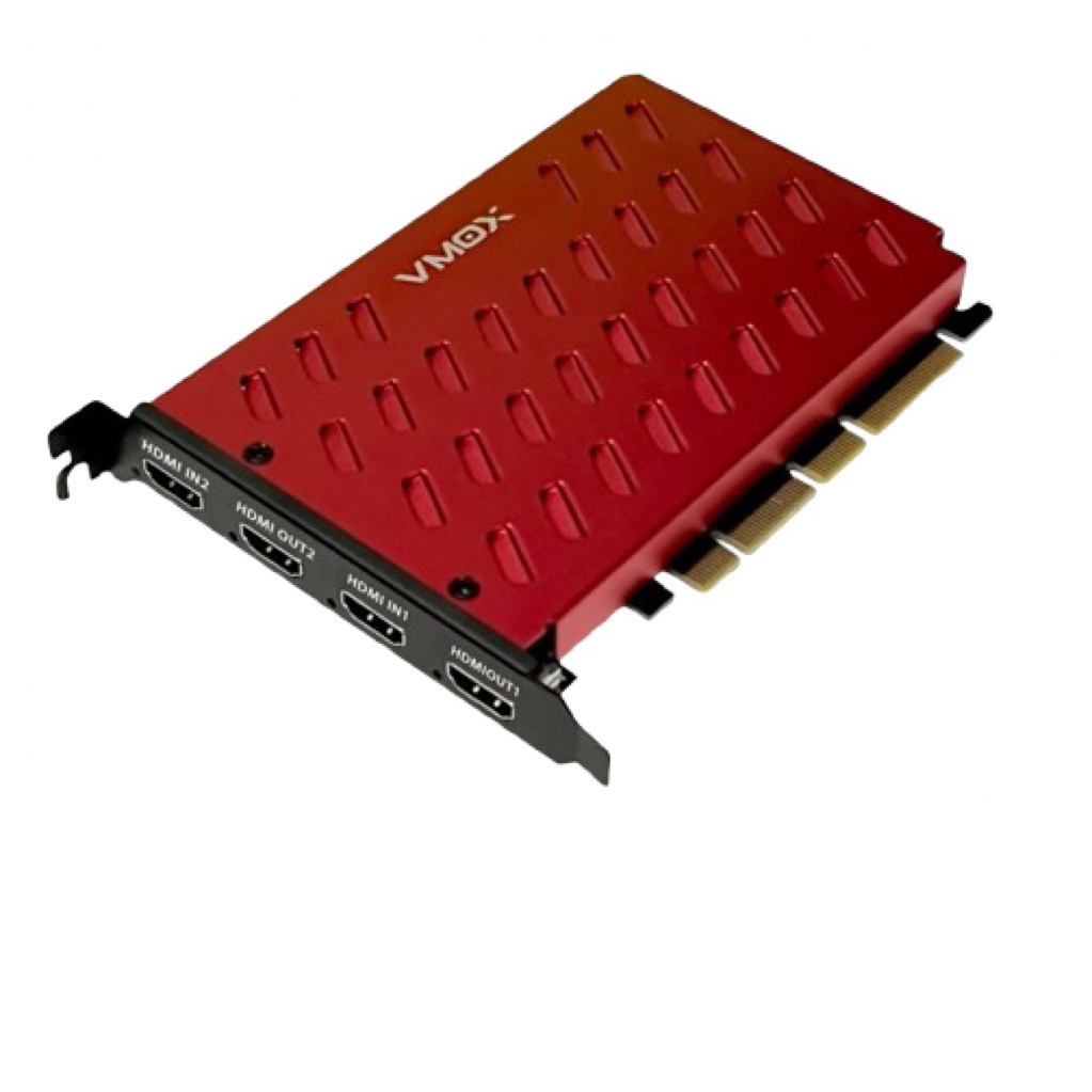 VMOX MG 2UHD PCIE CAPTURE CARD 2 INPUT + 2 OUTPUT
