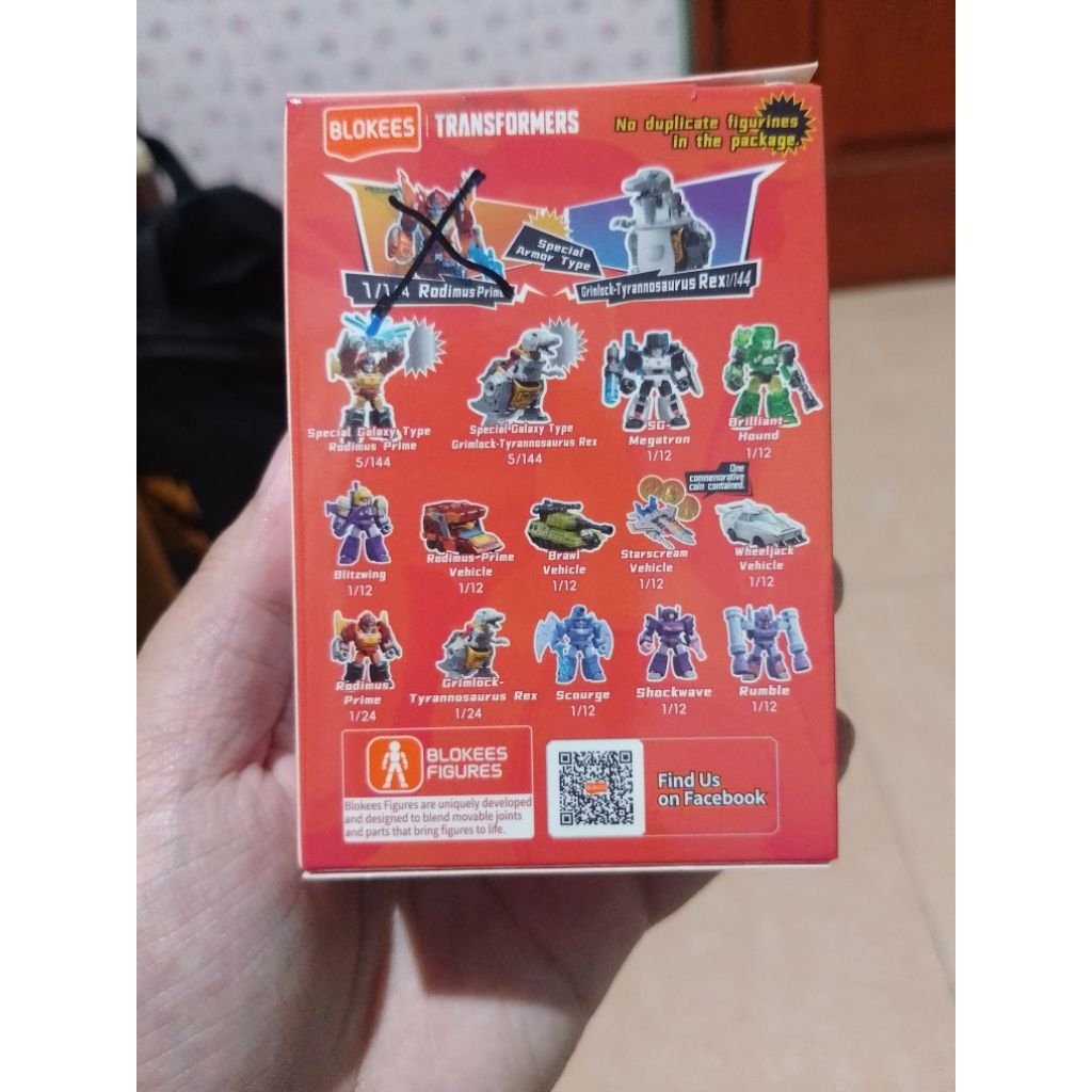 Blokees Defender 04 super secret rodimus prime / special armor rodimus prime