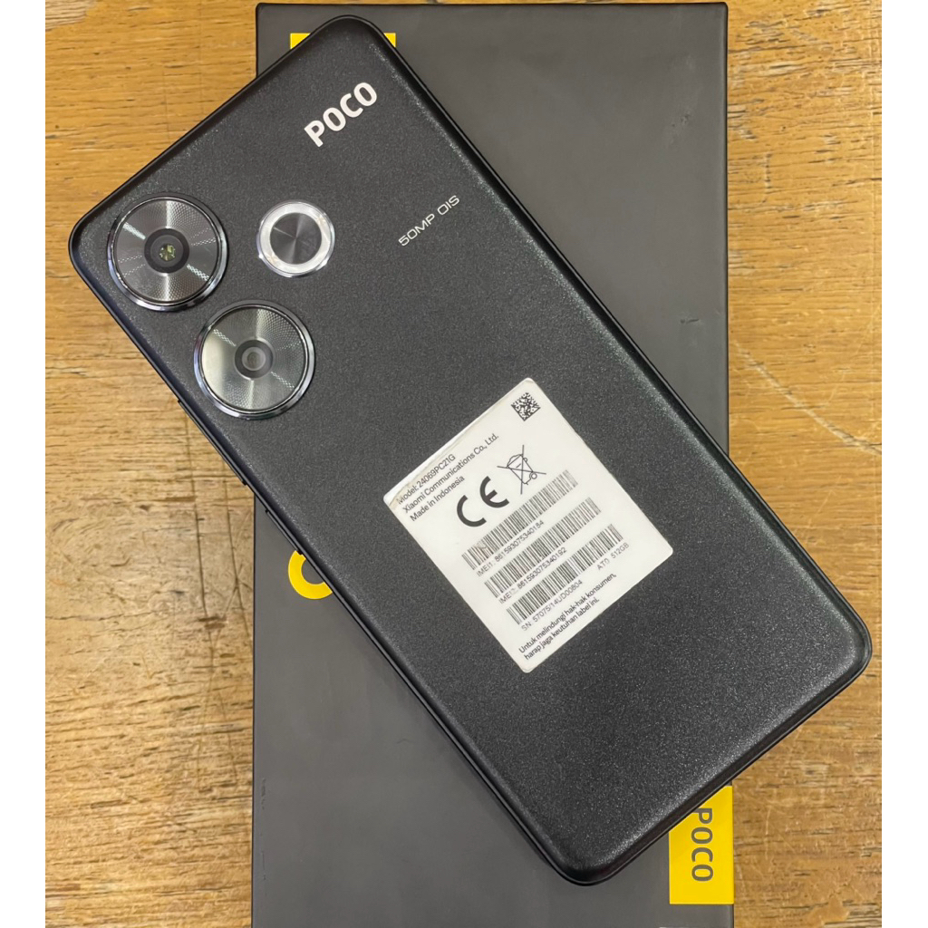 Hp Second POCO F6 12GB/512GB Fullset