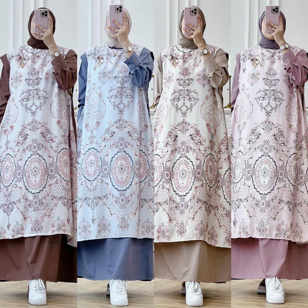 ZAHRA ONE SET PREMIUM BY GAGIL ORIGINAL