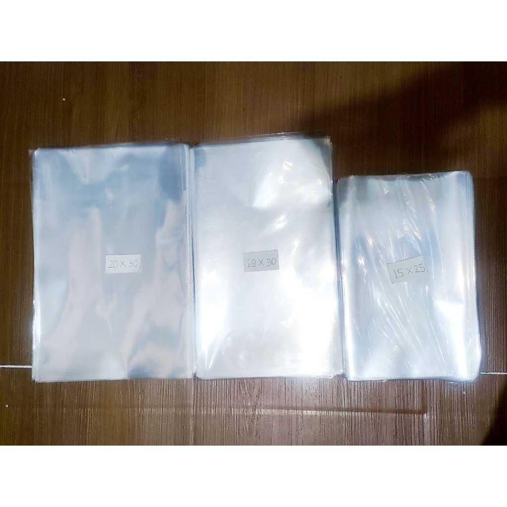 Plastik OPP Bening Kaca Tanpa Lem | isi 100gram