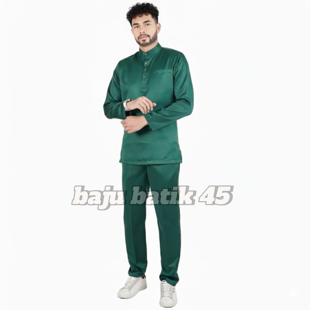 HOT DEALS SATU SET DENGAN CELANA BAJU KURUNG MELAYU BAJU TELUK BELANGA BAJU MELAY