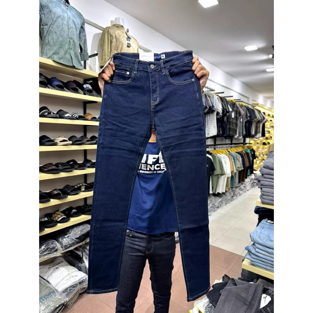 COD celana jeans pria panjang model slim fit / celana jeans panjang ukuran jumbo 28 - 38