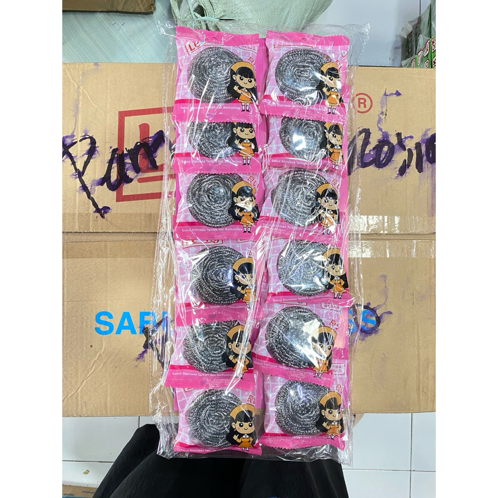 [ISI 12] GOSOK PANCI LEONY EXTRA BESAR