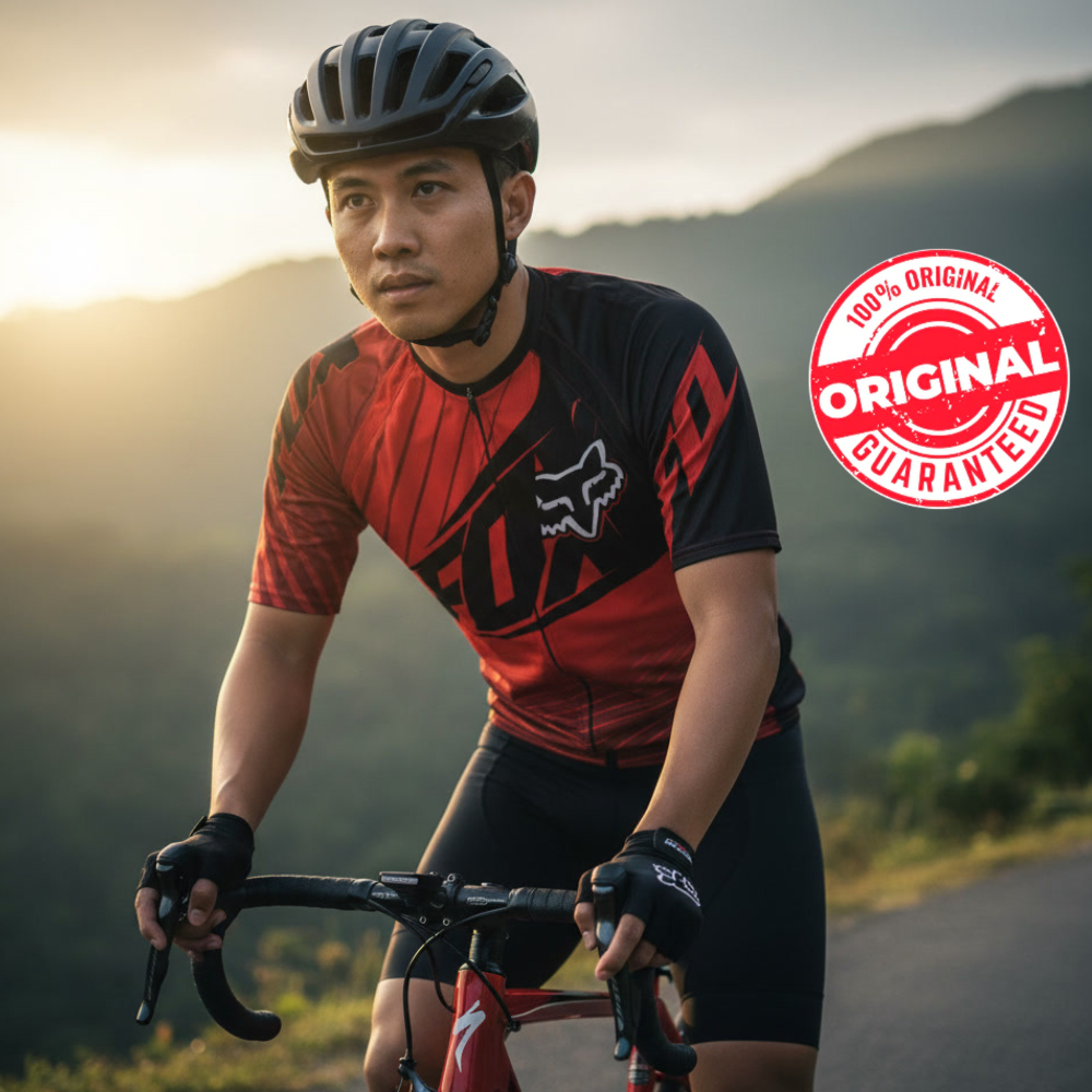 Fox Livewire Jersey Sepeda / Jersey Roadbike / Jersey Sepeda MTB /Jersey Gowes Dengan Saku Original