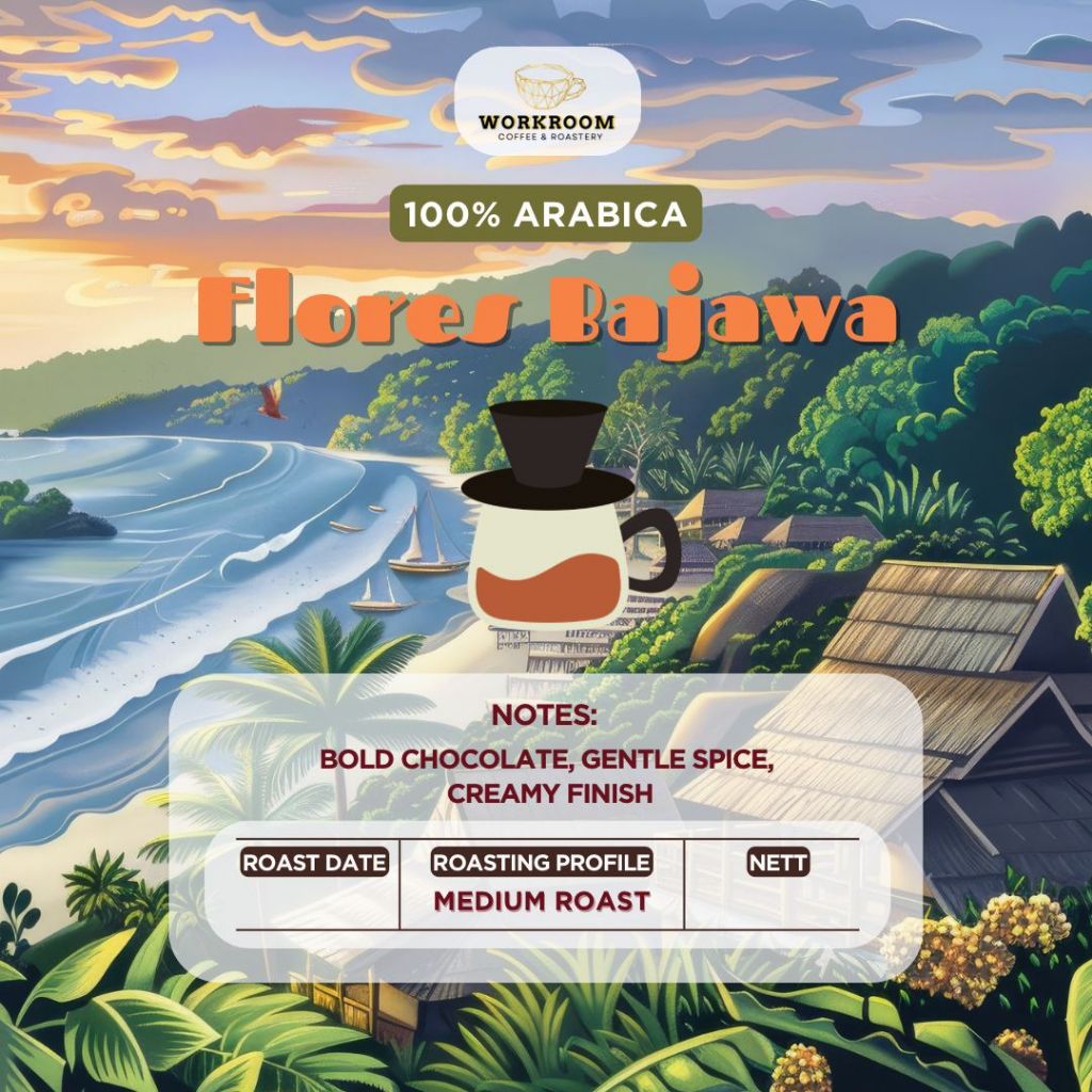 Biji Kopi Arabika "Flores Bajawa"
