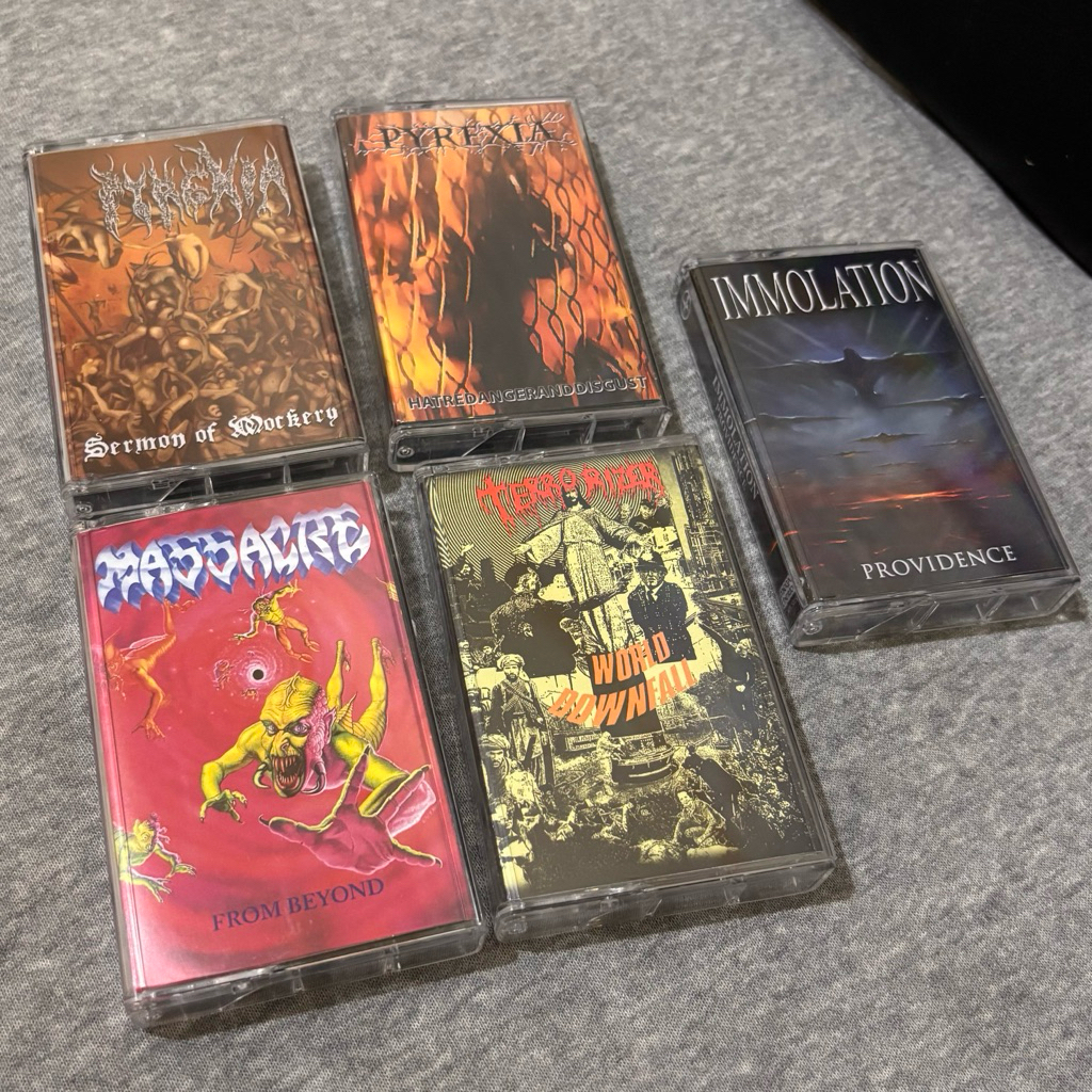 KASET MASSACRE - TERRORIZER - IMMOLATION - PYREXIA