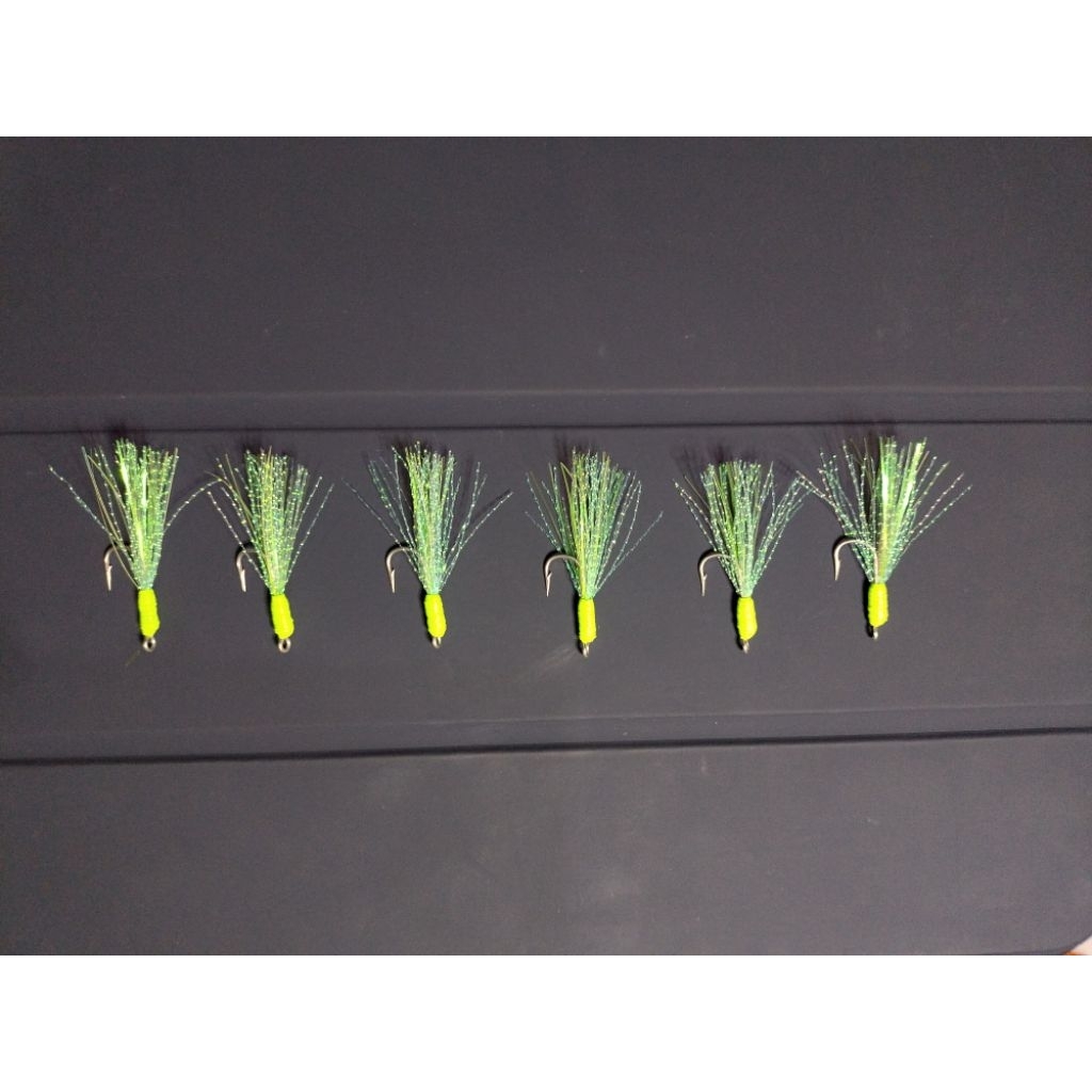 Sabiki kotrekan & Rintak, Umpan mancing ikan Baby GT, Kuwe