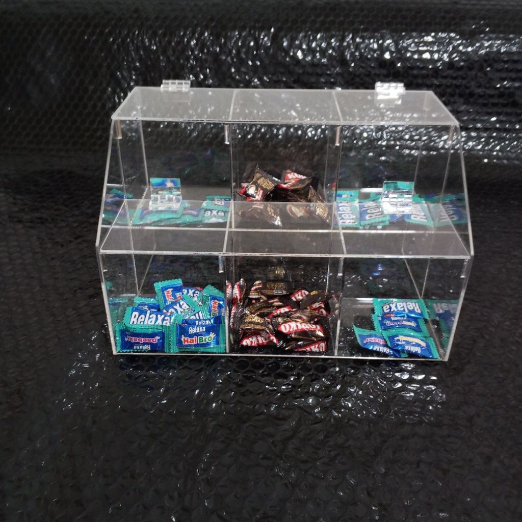 Tempat permen/Akrilik kotak permen