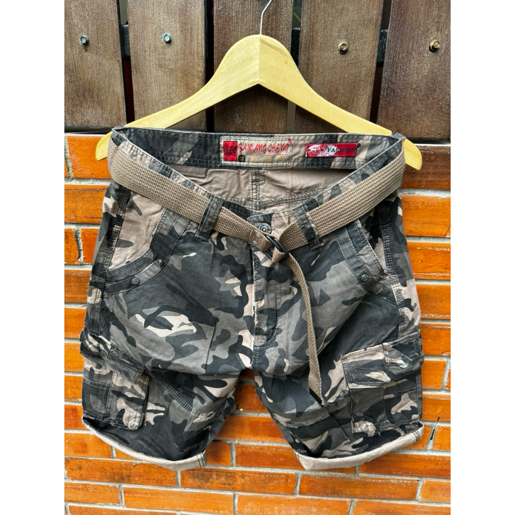 Celana Cargo BWC / Celana Cargo Loreng / Celana Loreng Termurah free sabuk