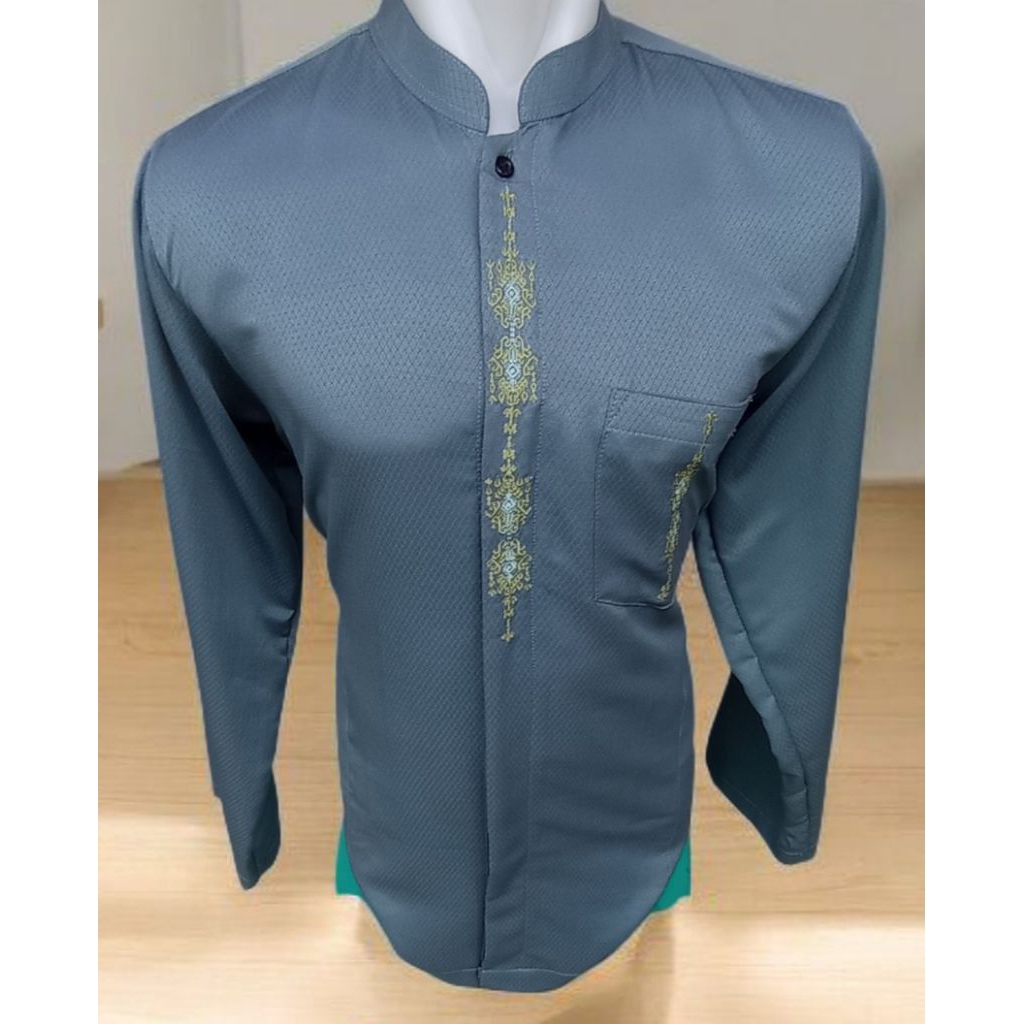 BAJU KOKO PRIA ATASAN KOKO PRIA PAKAIAN MUSLIM PRIA