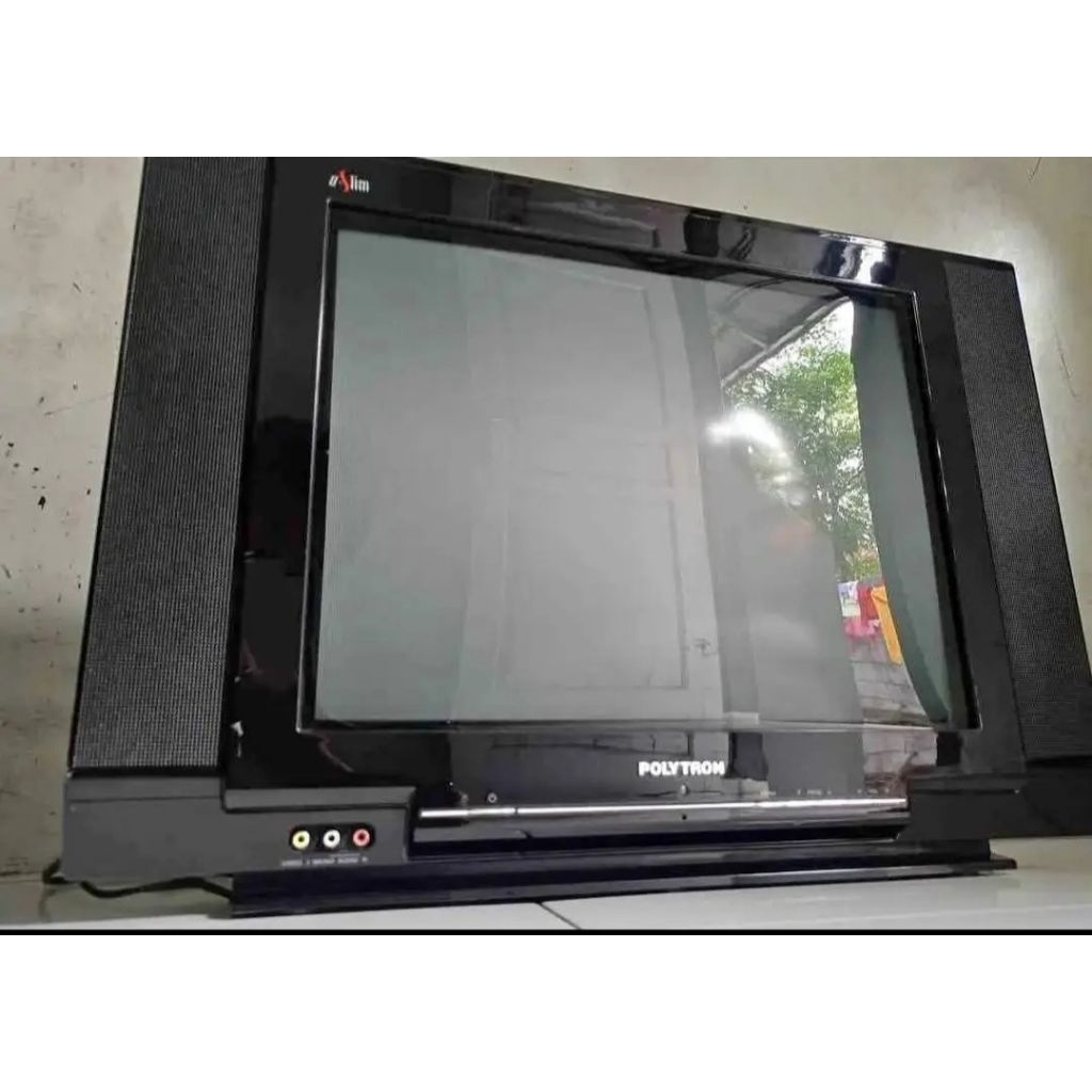 TV polytron U slim 21 inch , Tv tabung ori