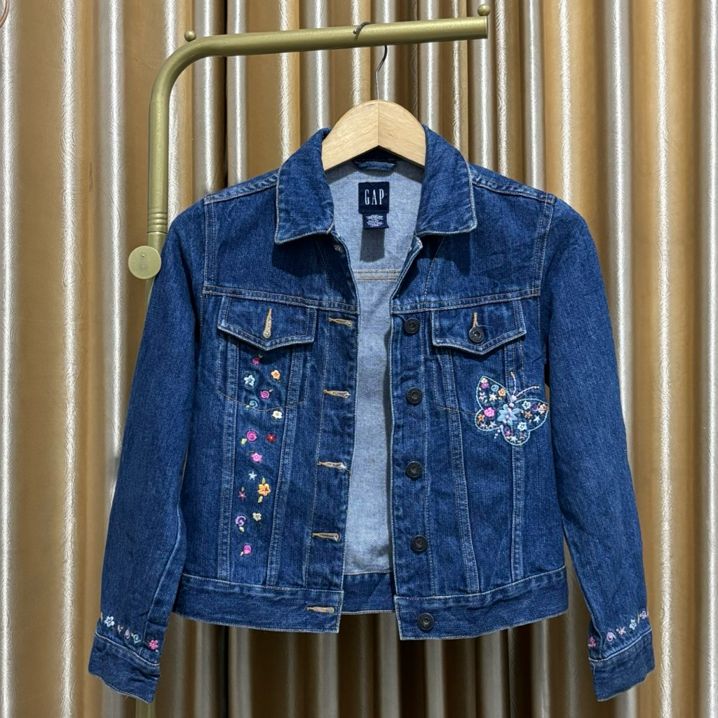 jaket blue jeans jacket anak brendong gap kids pl