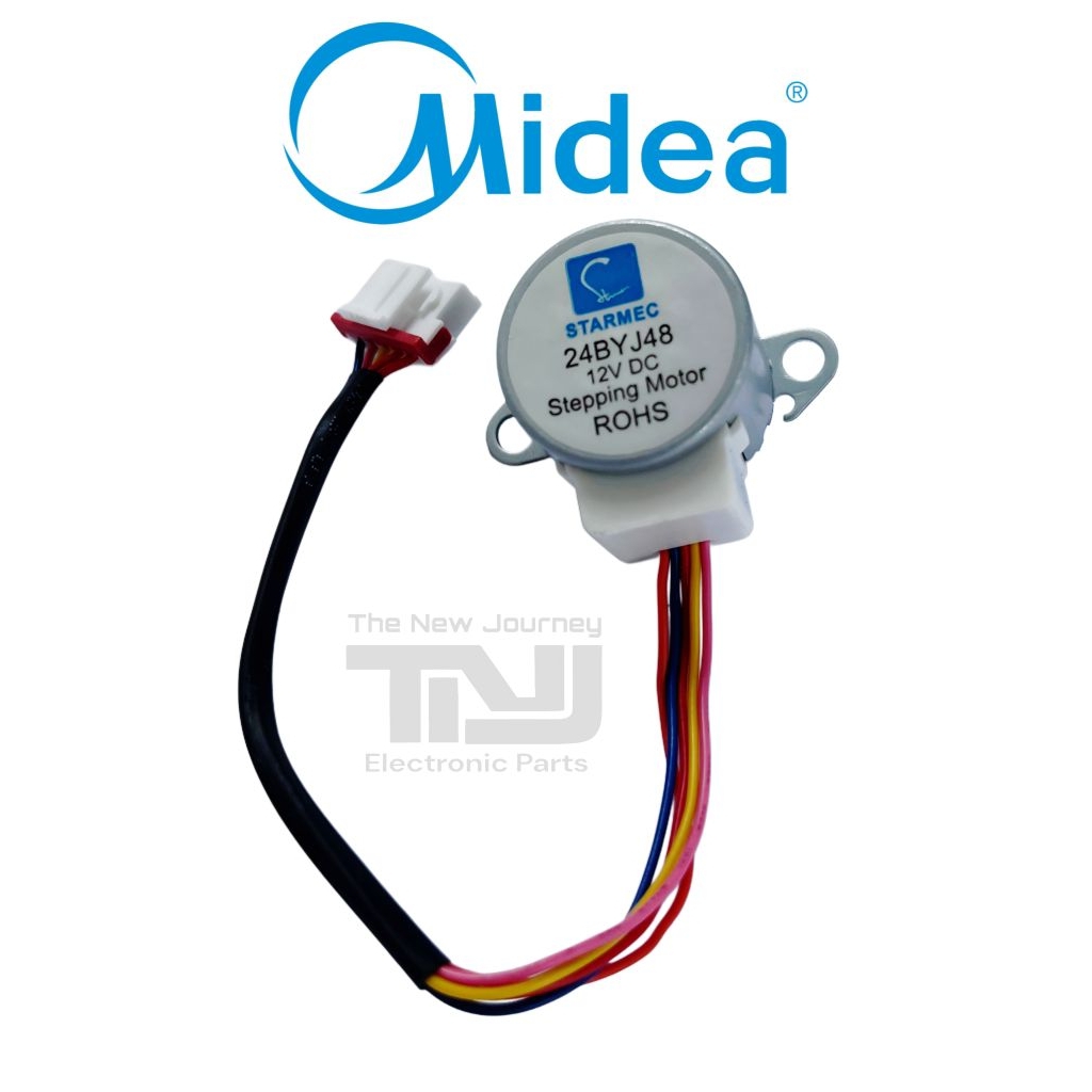 Dinamo Motor Swing AC MIDEA 24BYJ48 DC 12V Original