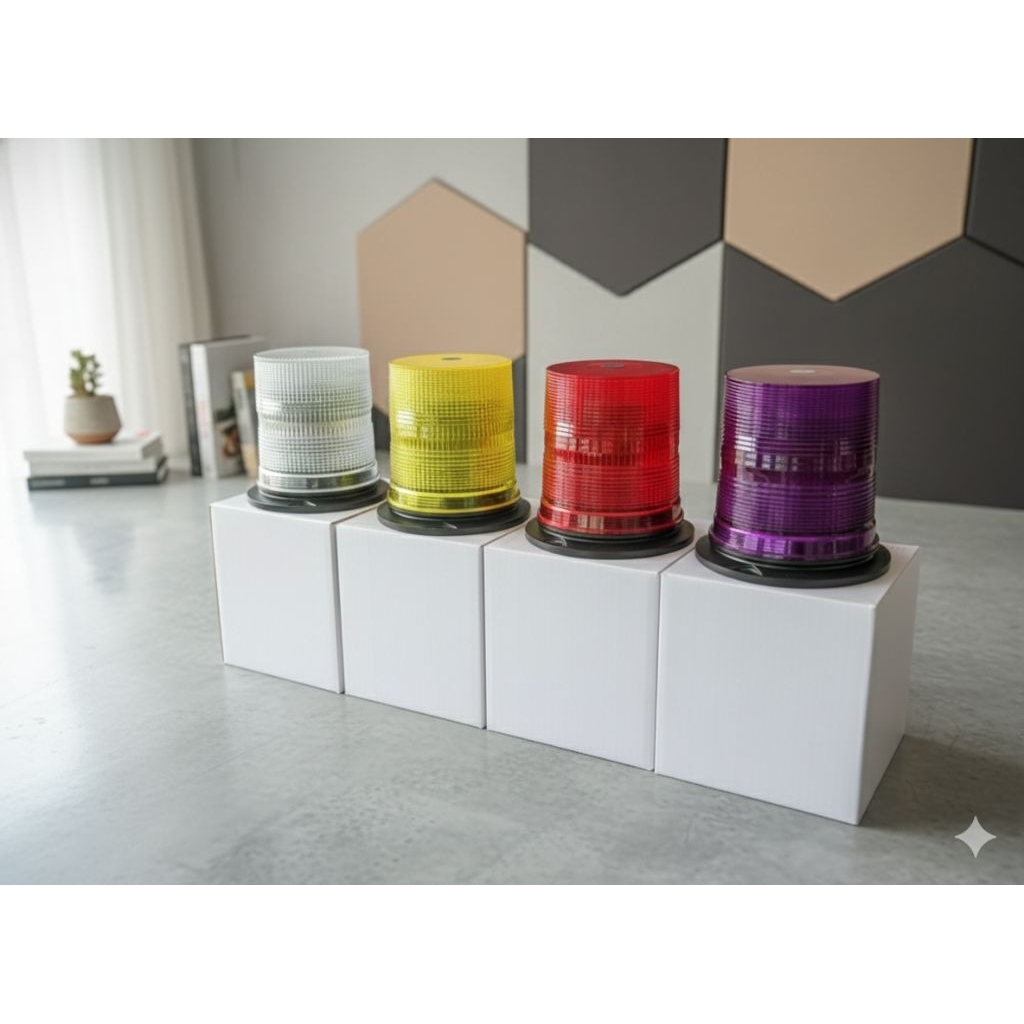 Lampu Rotary Seri H Original Lampu Blitz Emergenci Truk 12/24/48V VDC