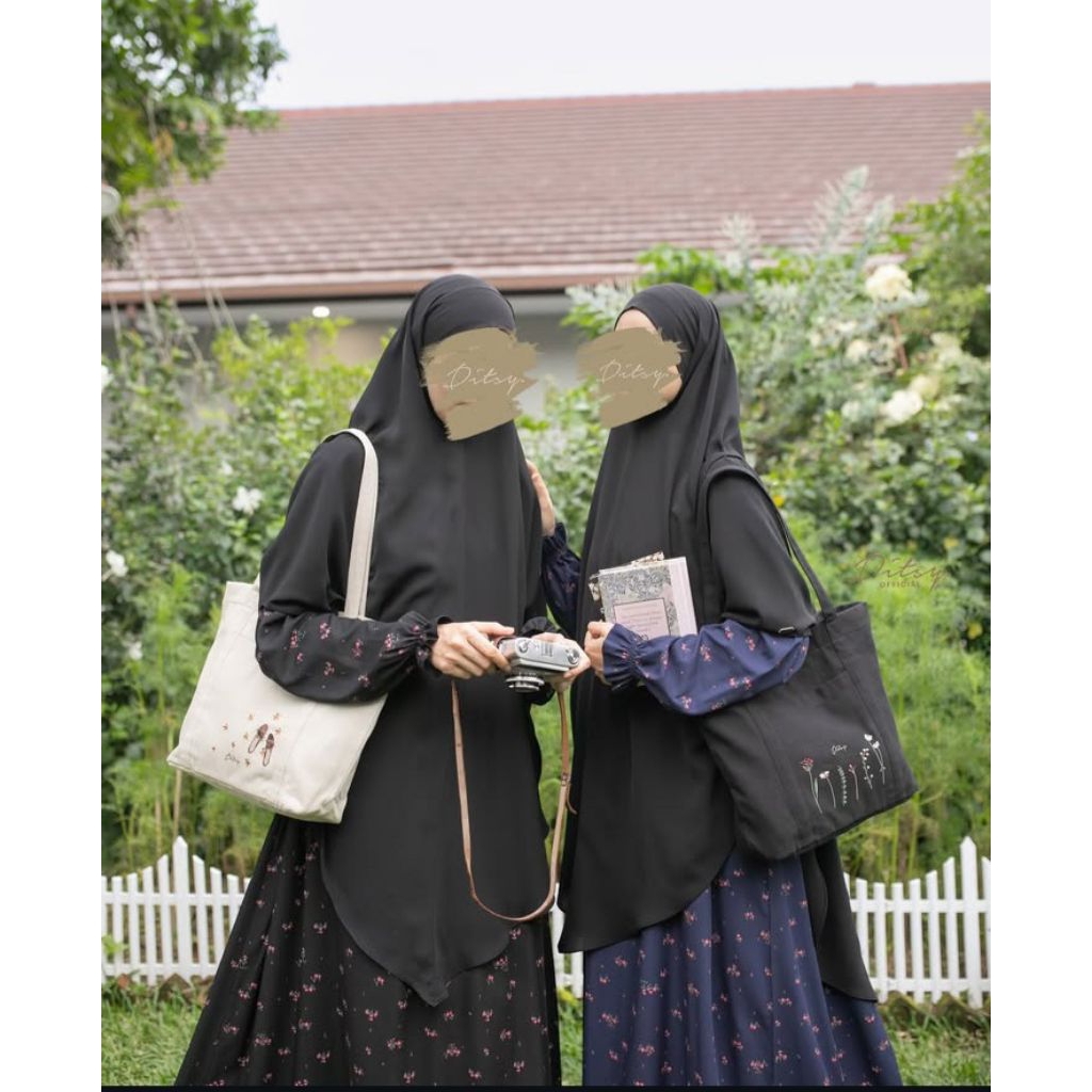 Ditsy Tote bag Prive ready