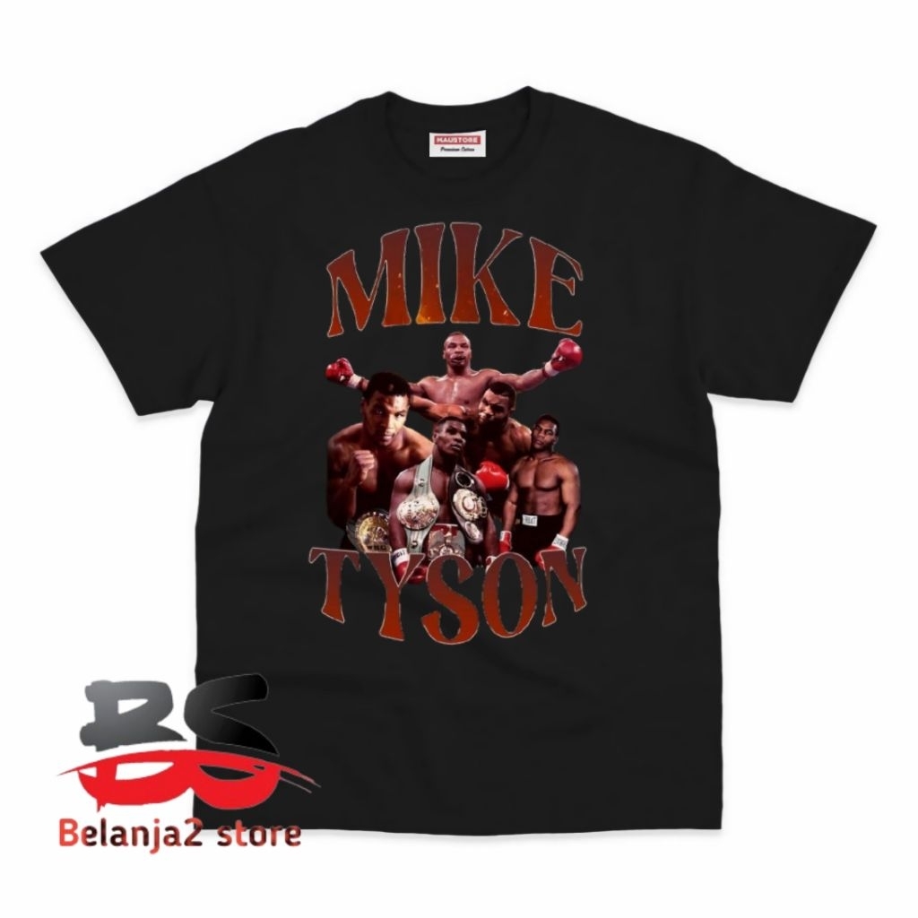 BAJU ANAK KAOS ANAK MOTIF GAMBAR LEGEND BOXING MIKE TYSON ATASAN ANAK FREE NAMA