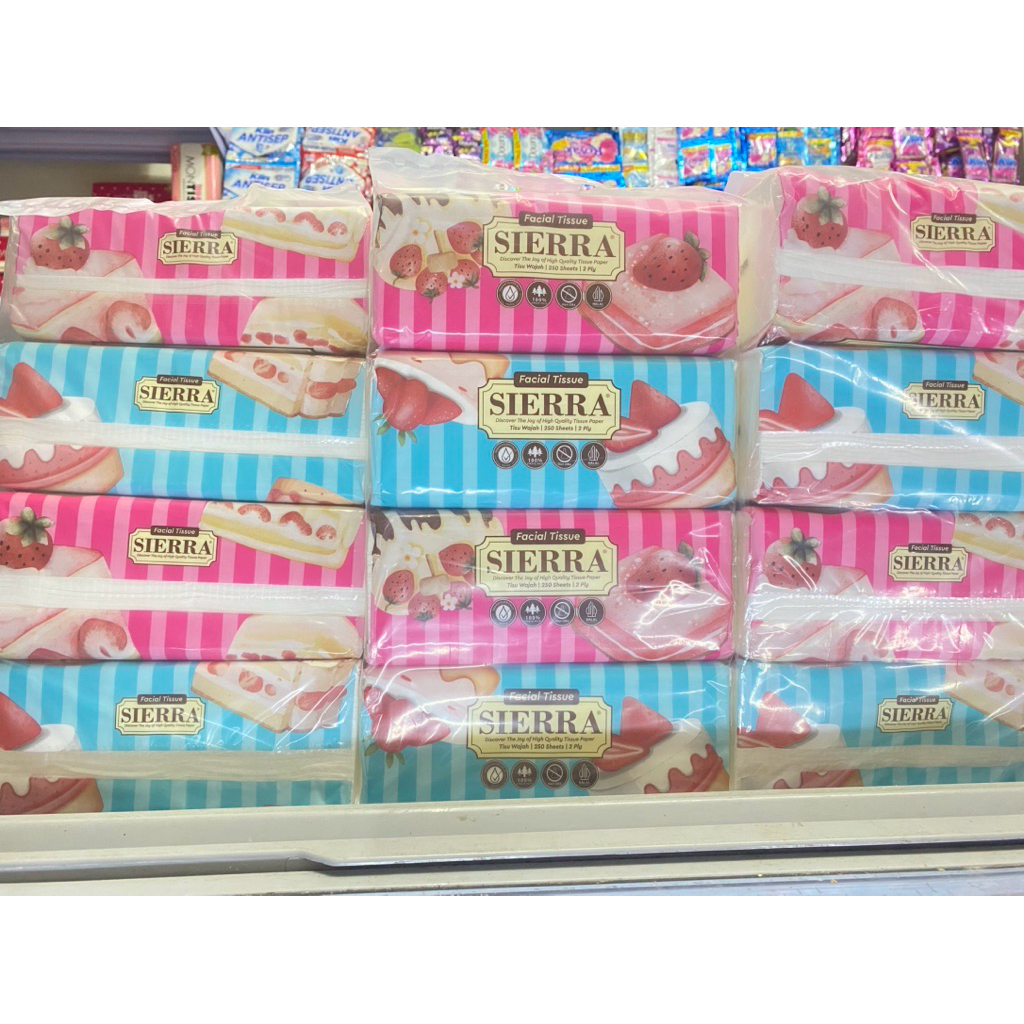 TISU TISSUE SIERA 250SHEET 1KARTON ISI 48