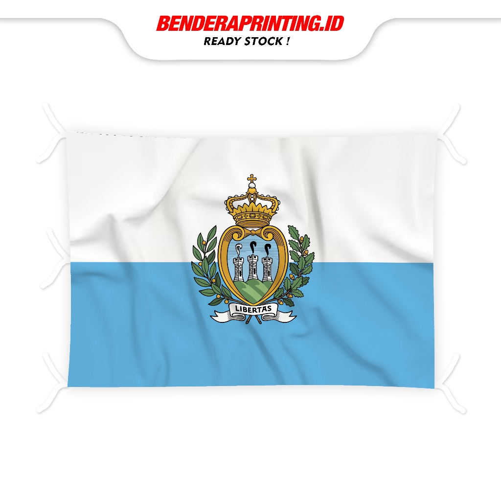 Bendera San Marino Printing San Marino Flag
