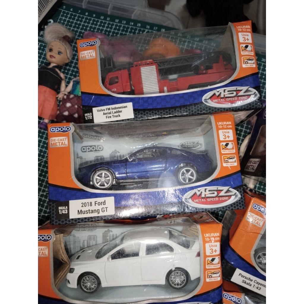 apollo diecast msz pullback original