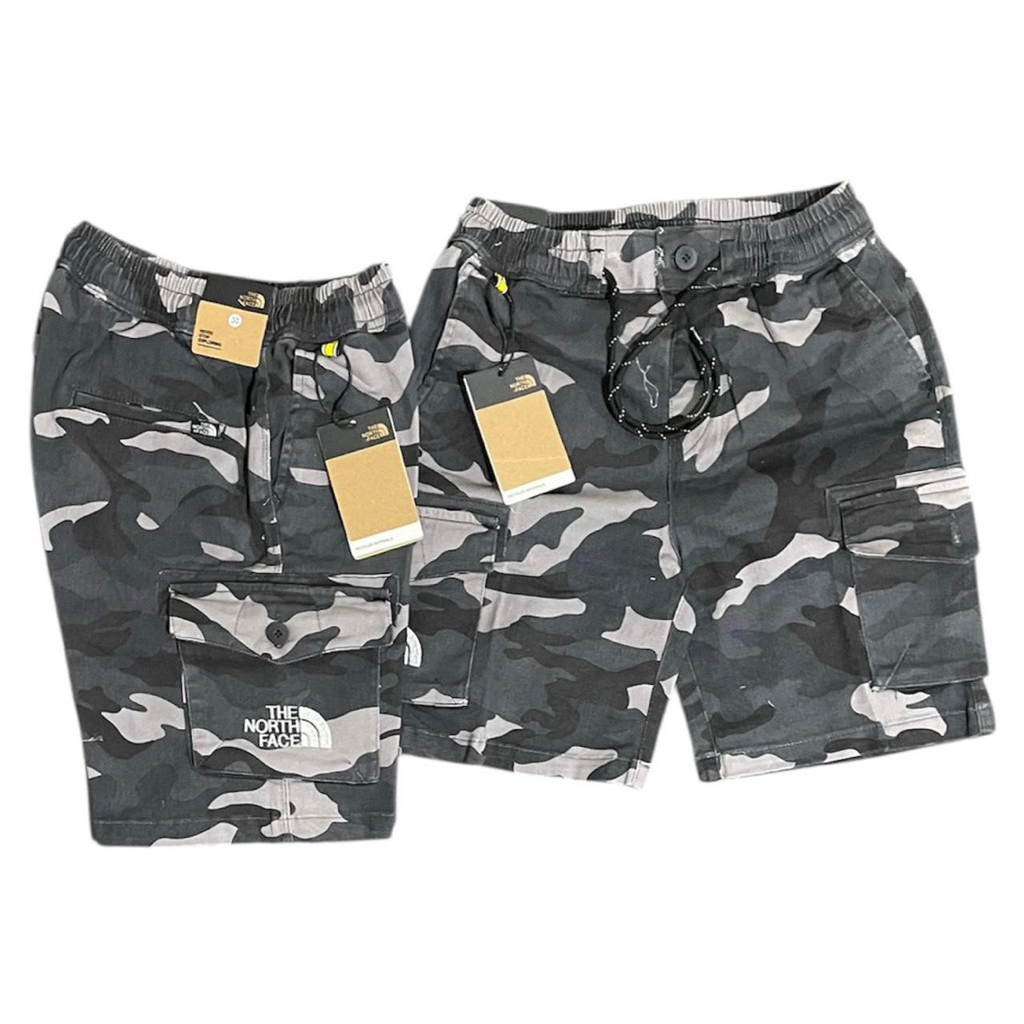 Celana Pendek Cargo Loreng bordiran Pria high quality