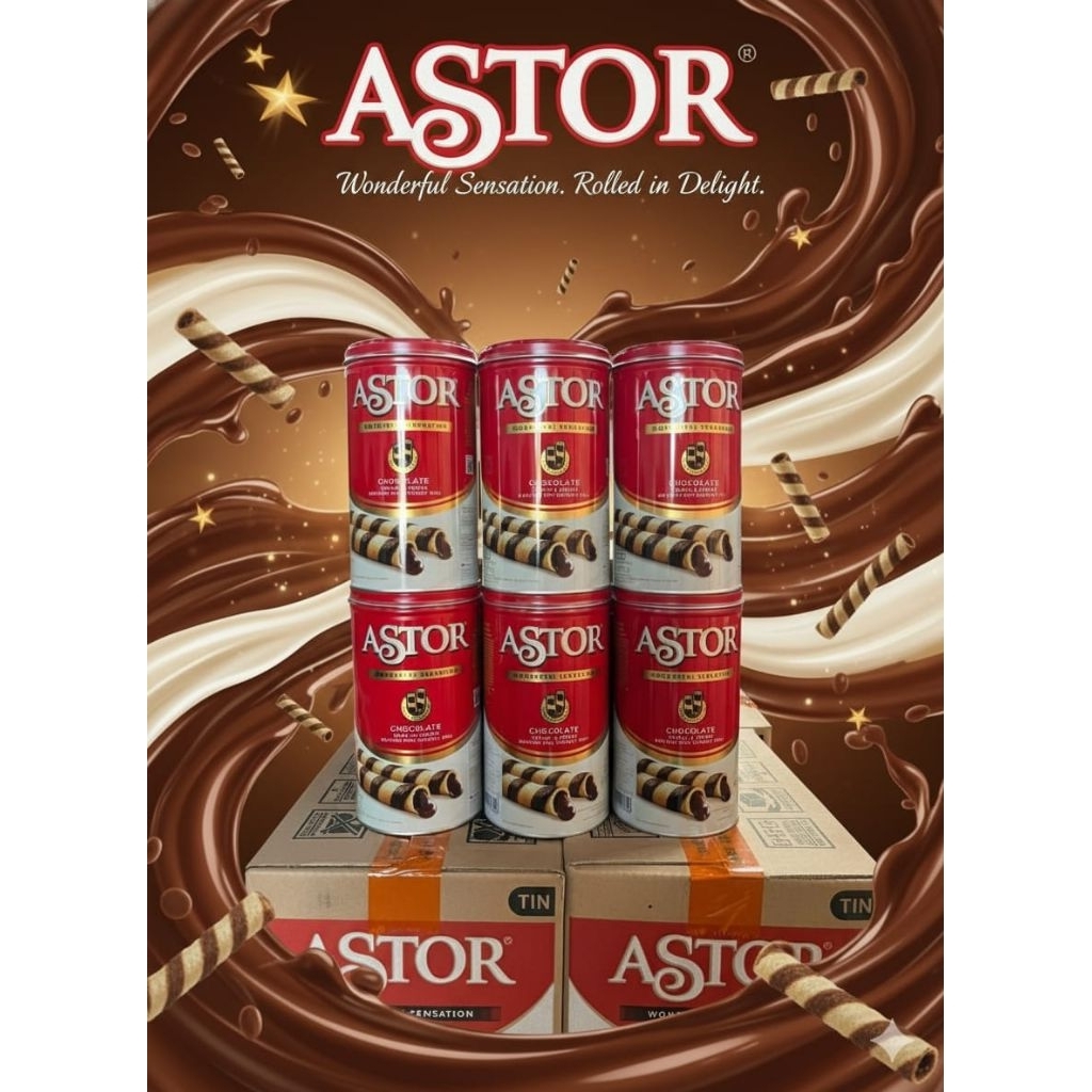Astor Tin/Astor Coklat/Astor Kaleng