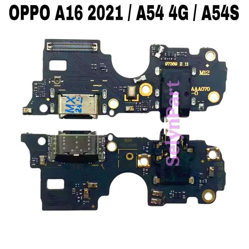 PAPAN CAS / PCB CAS / CONECTOR CAS HP OPPO A16 2021 / A54 4G / A54S