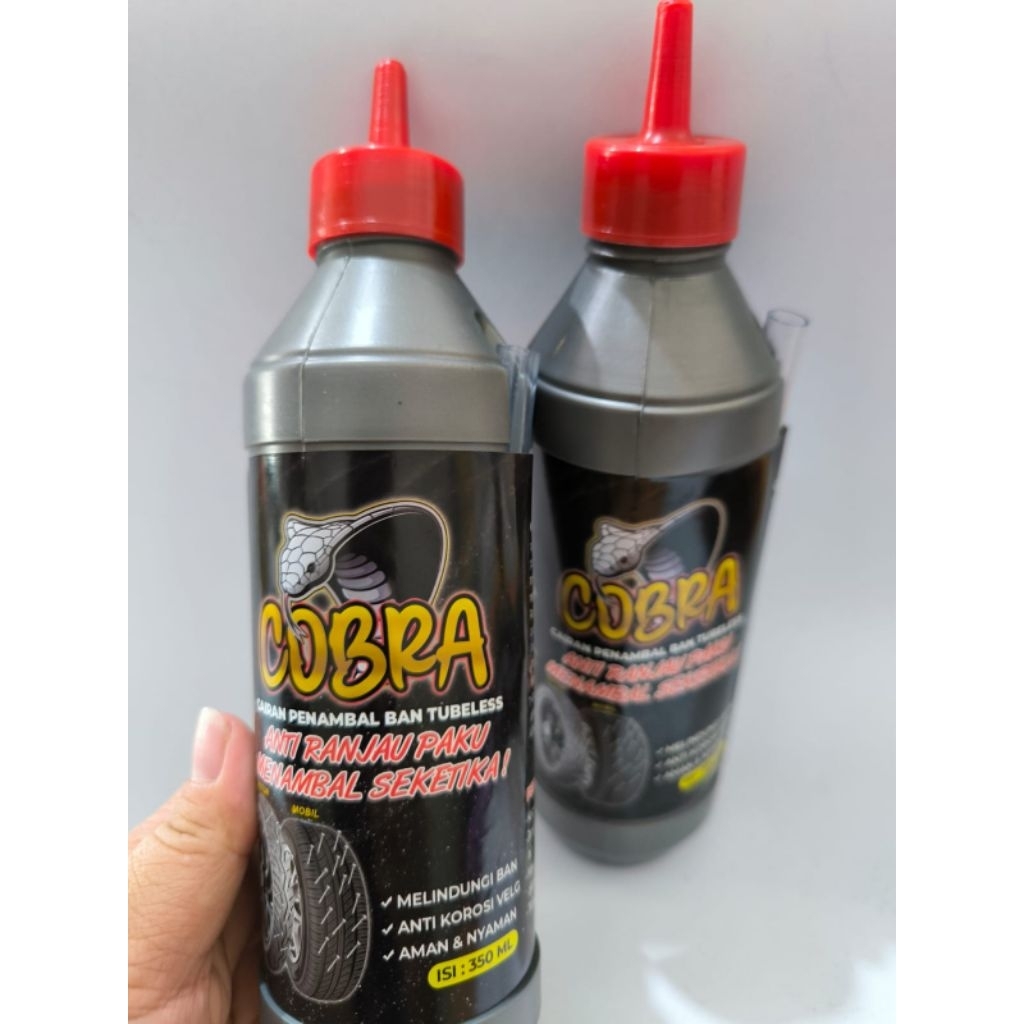 Cairan tubeless ban motor matic / Penambal kebocoran ban tubeless motor matic