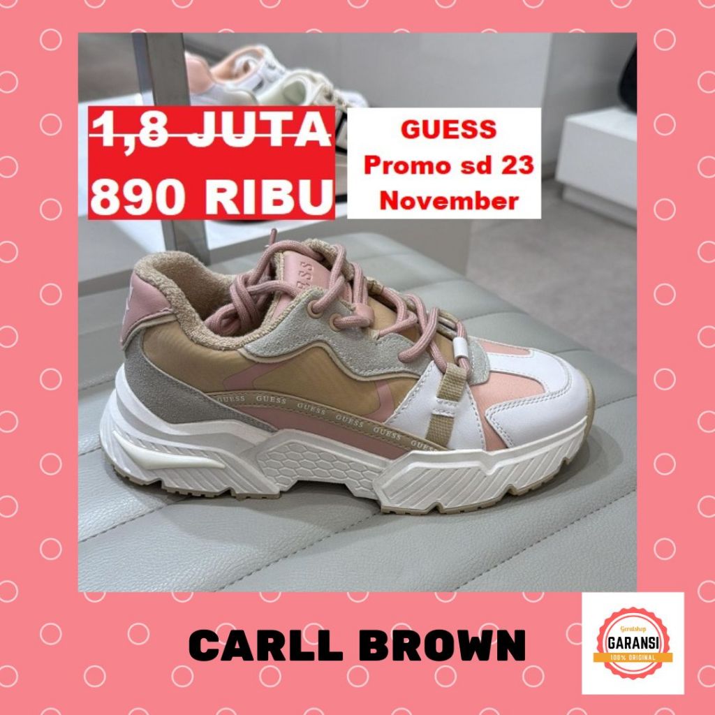 Sepatu sneakers wanita seri KOYA Guess 100% original store