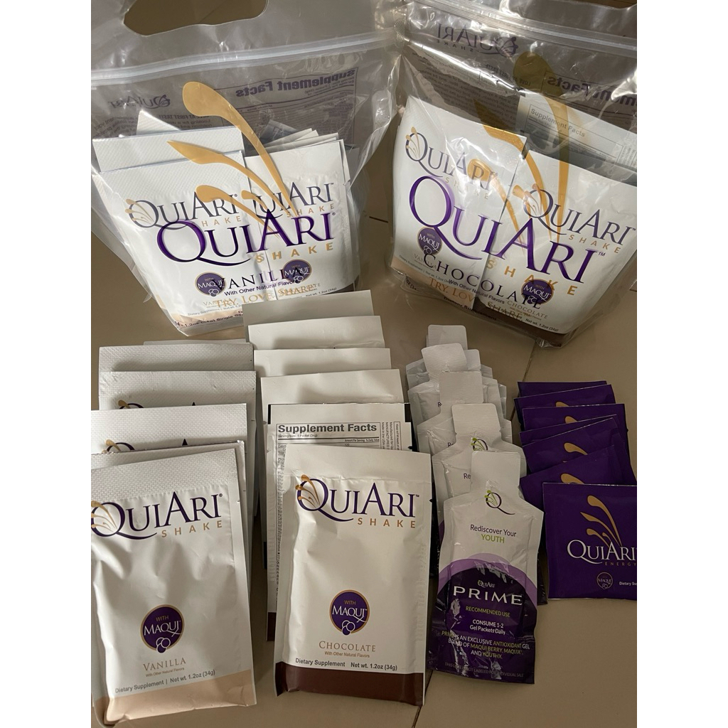 QuiAri Shake with Maqui Dietary Supplement, QuiAri Energy, QuiAri Prime Maqui Berry Antioxidant Supp