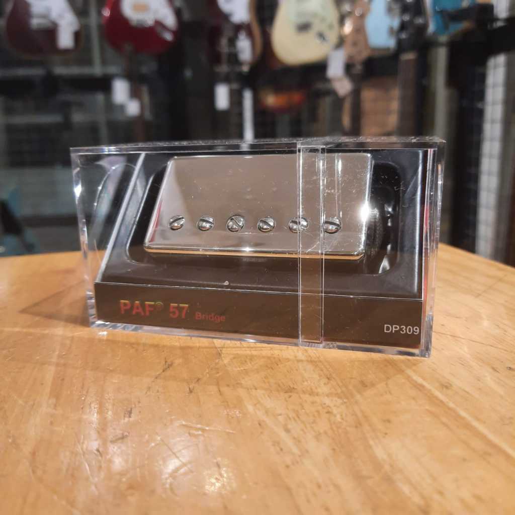 DiMarzio DP309N PAF 57 Bridge Guitar Pickup NICKEL Cover