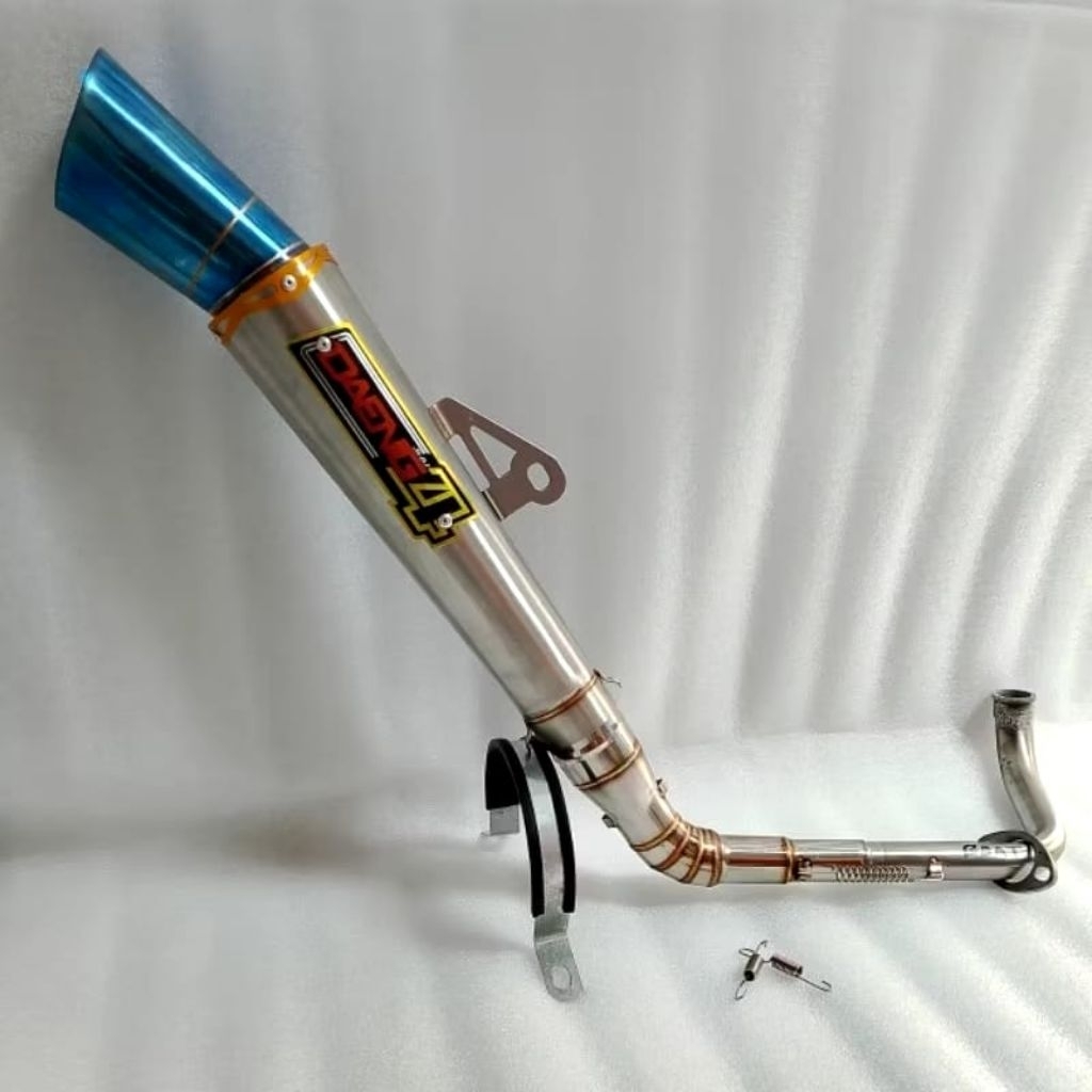 DAENG SAI4 OPEN PIPE BIGELBOW HIGHMOUNT FOR MIO SPORTY MIO SOULTY MIO I125 M3 CLICK 125/150 FINO 125