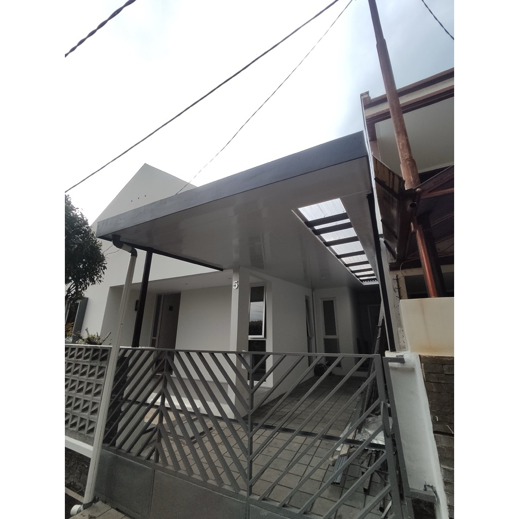 KANOPI PLAFON PVC // RANGKA BAJA RINGAN // RANGKA HOLLOW