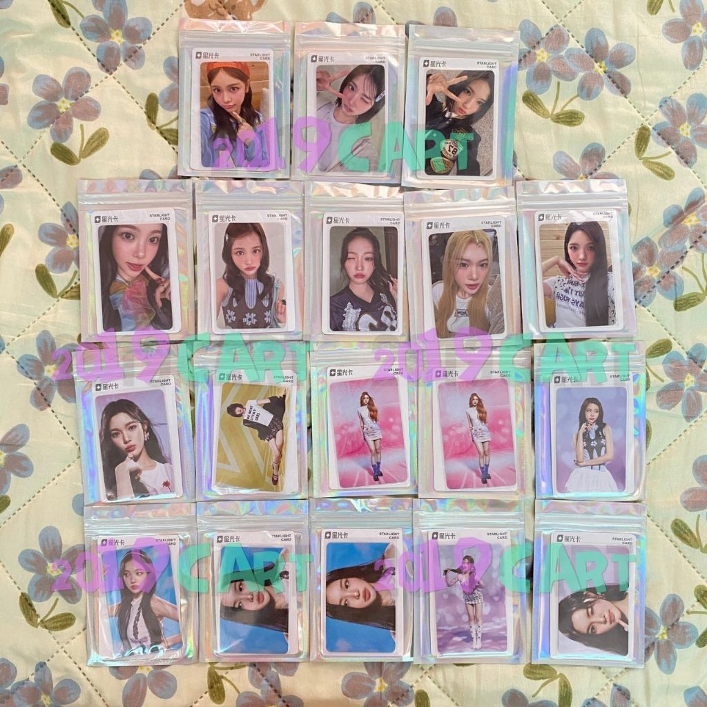 (baca deskripsi) photocard hearts2hearts jiwoo carmen yuha anna ian h2h pc official the chase ld luc