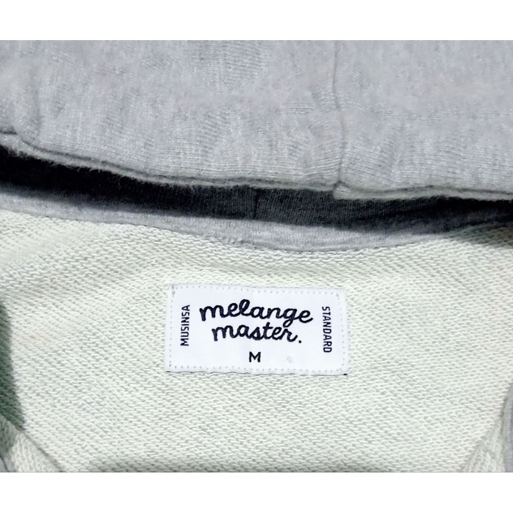 Melange Master Double Zipper Hoodie