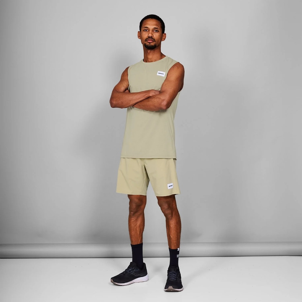 Kaos Singlet Olahraga Lari Pria Saysky Clean Motion Tank