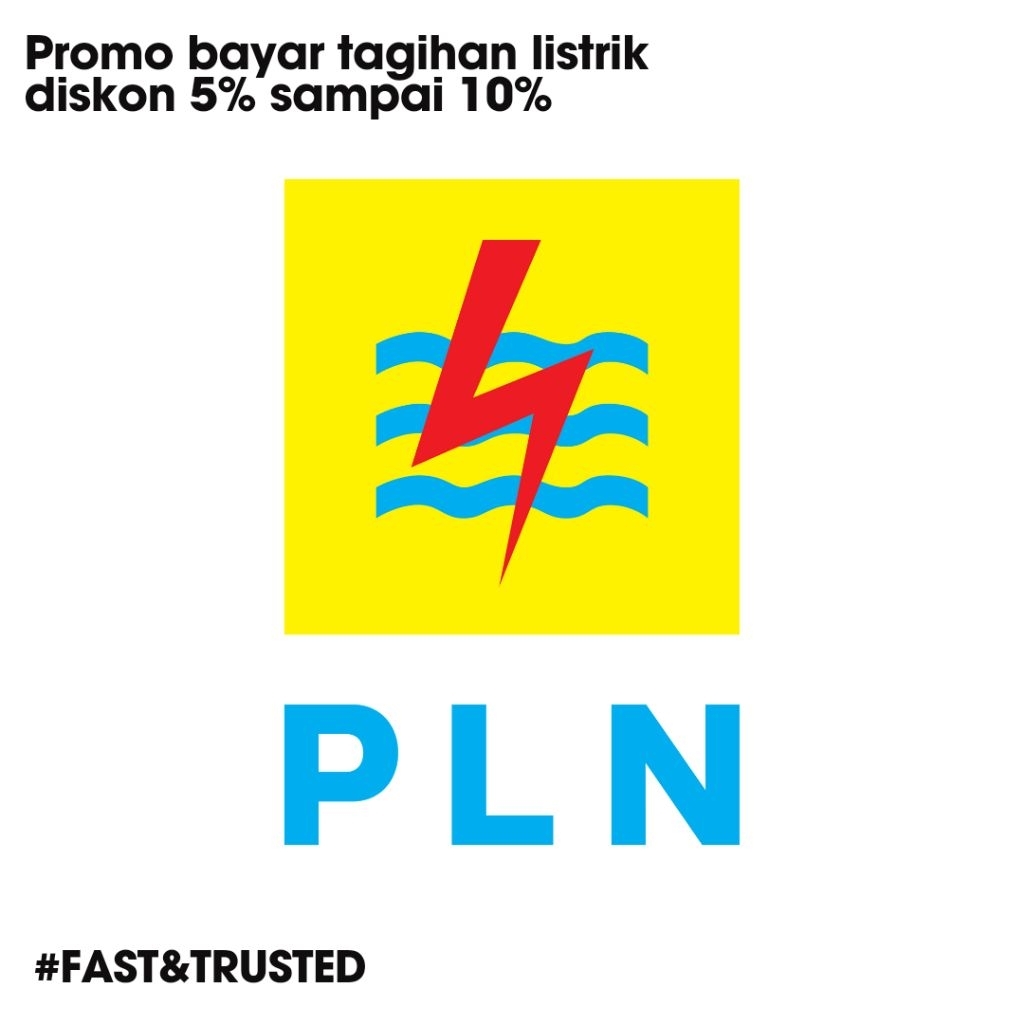 Promo diskon bayar tagihan listrik 10% bebas biaya admin