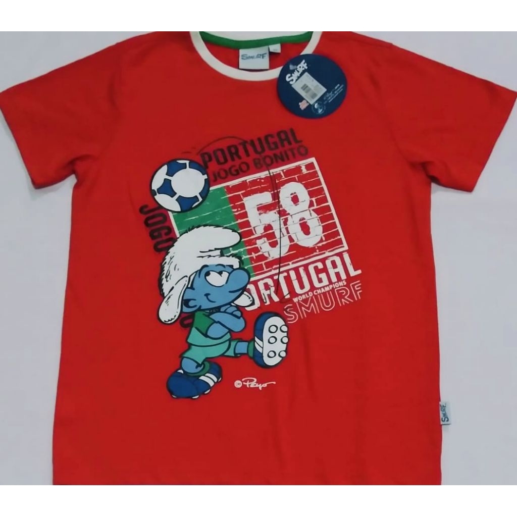 Kaos Anak Laki Original SMURF