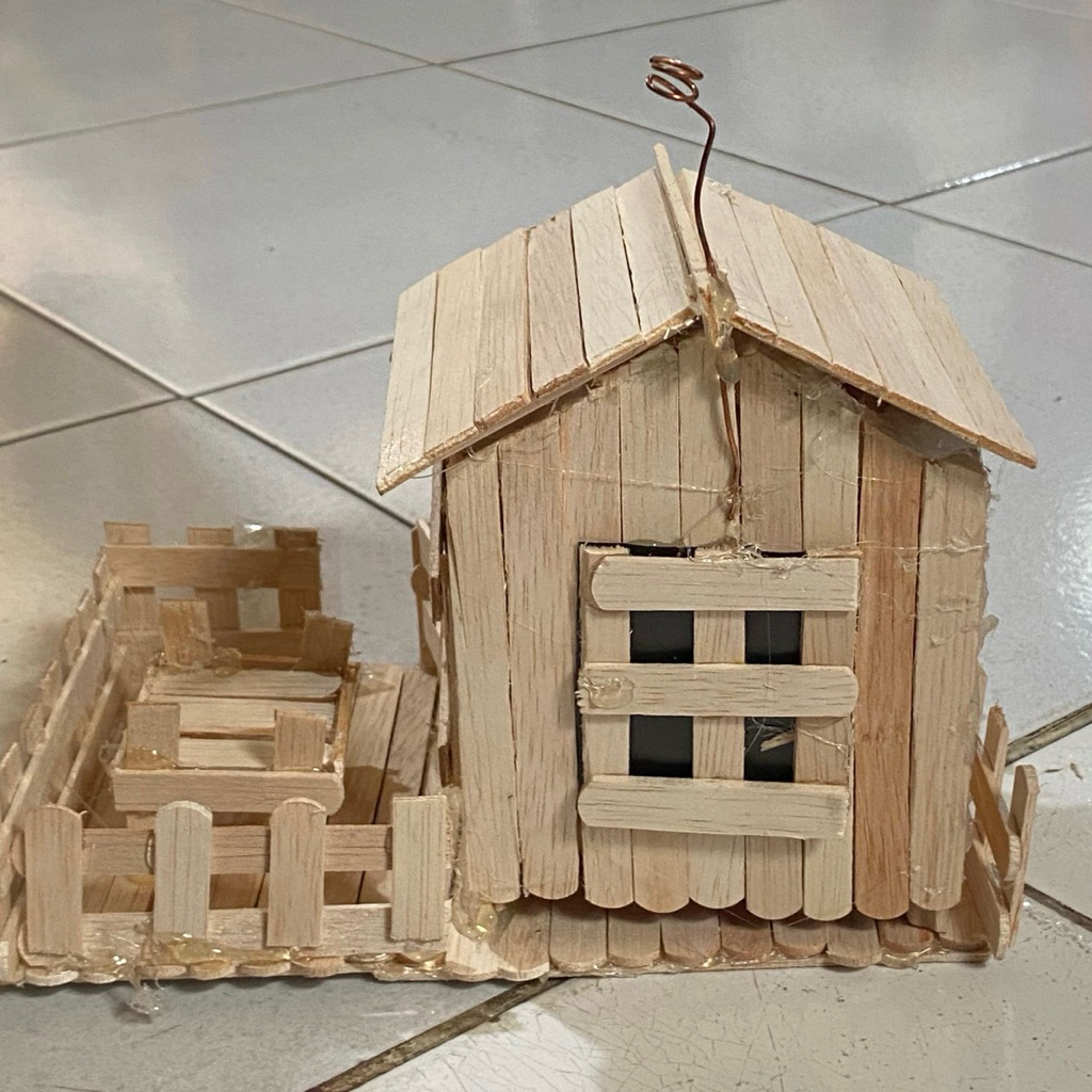 Mainan Kayu Rumah-Rumahan