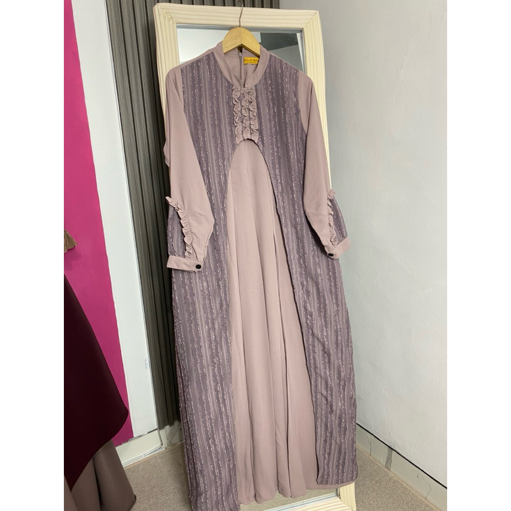 Gamis Luhana purple PL