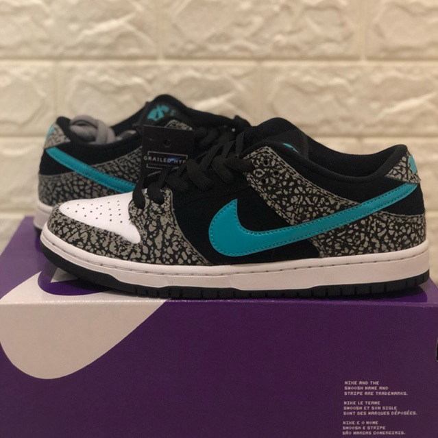Nike SB Dunk Low x Atmos Elephant Safari (100% Authentic)
